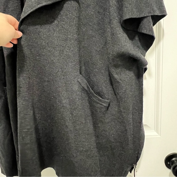 NWT Lululemon After Asana Wrap Heathered Black O/S - Picture 6 of 12